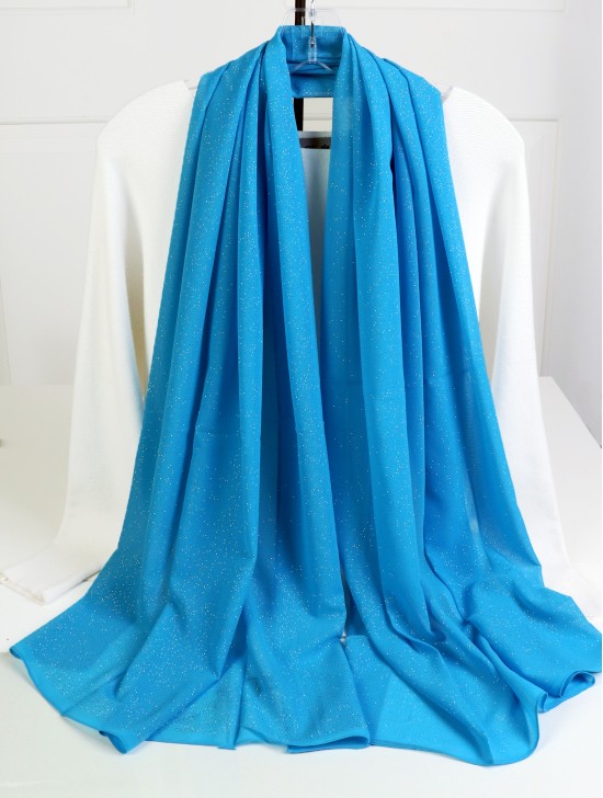 Sparkle Solid Colour Fashion Scarf